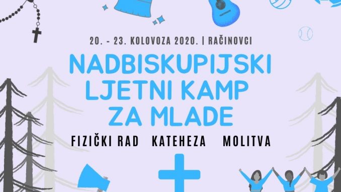 Nadbiskupijski ljetni kamp za mlade 2020.